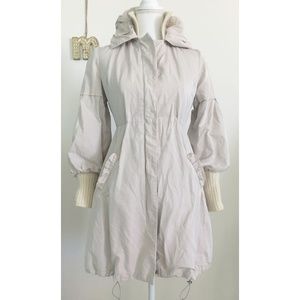 Brunello Cucinelli RIVAMONTI Beige Coat/Jacket XS